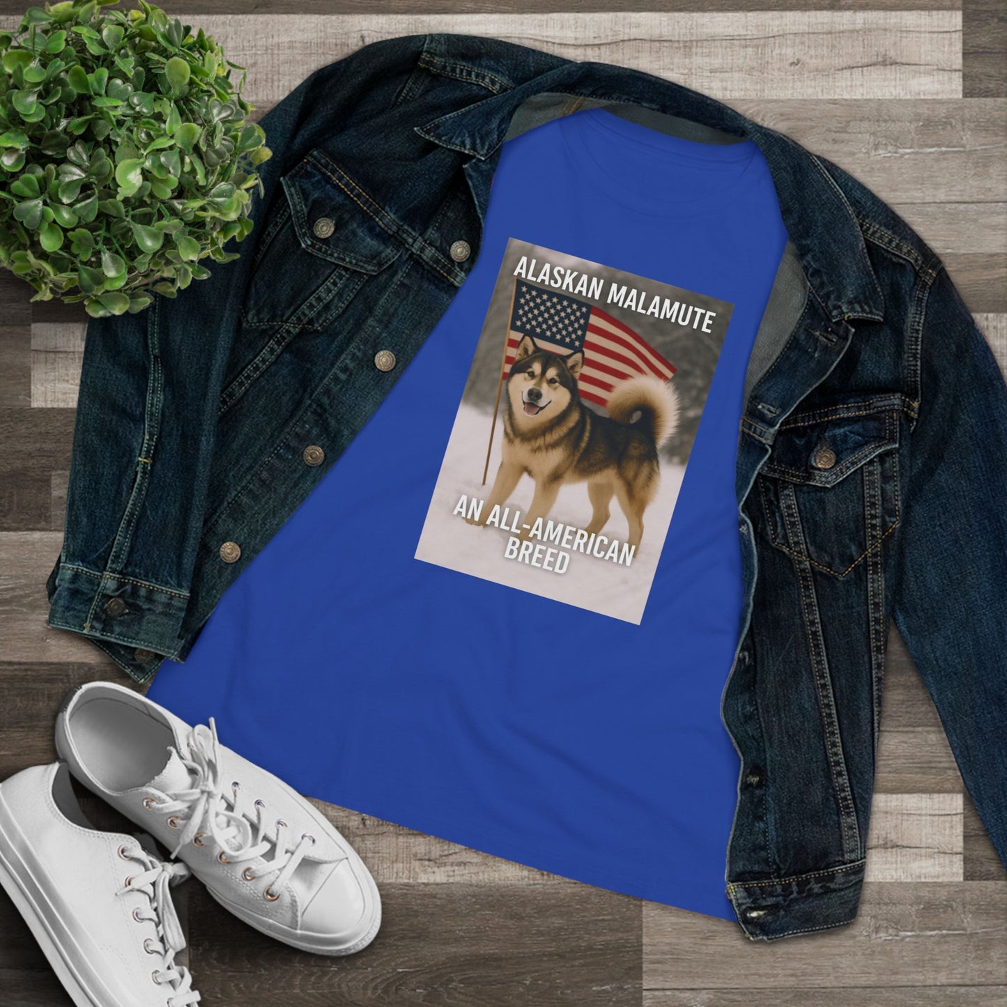 All-American Breed Women's Short Sleeve Crewneck Tee