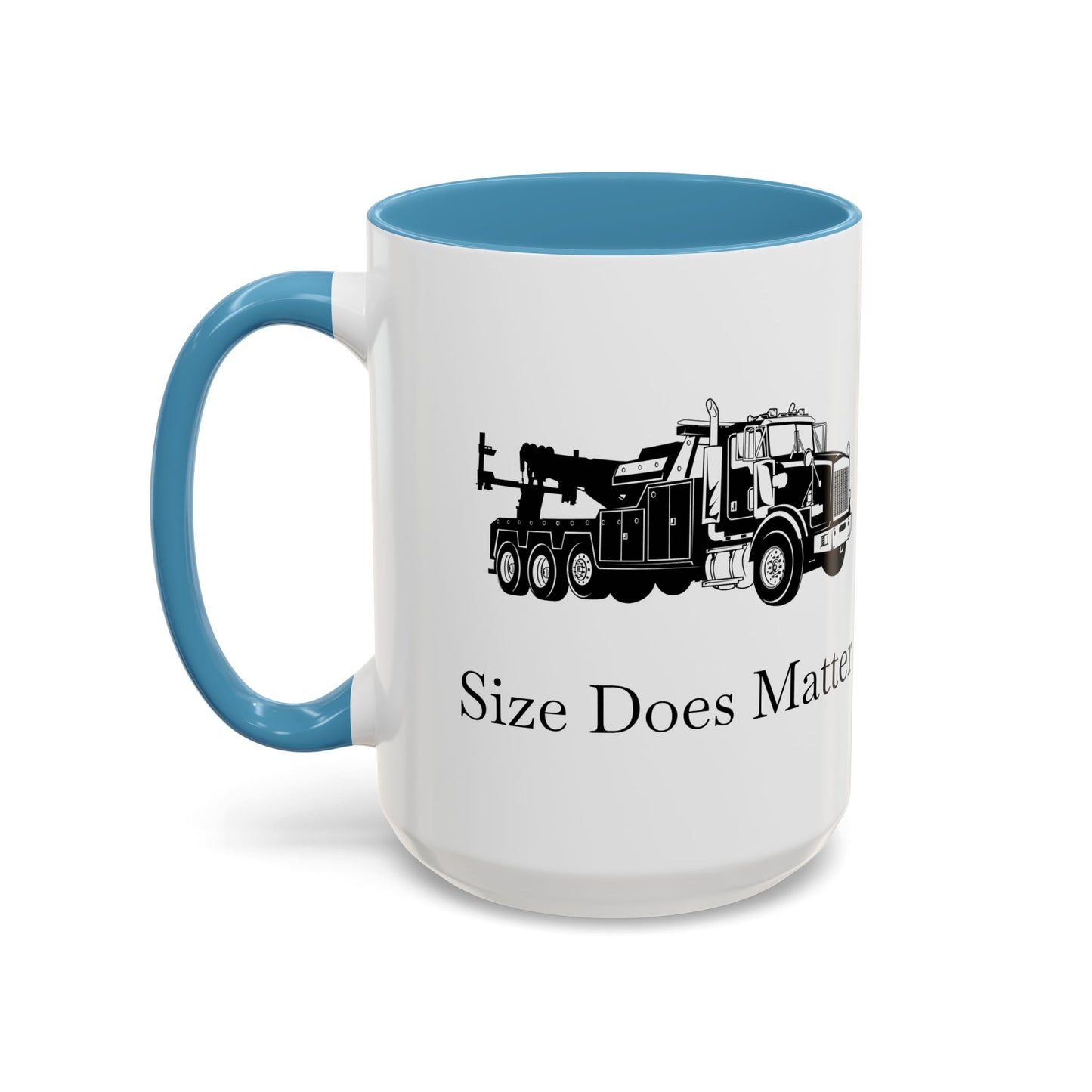 Size Does Matter 2-Tone Coffee Mug