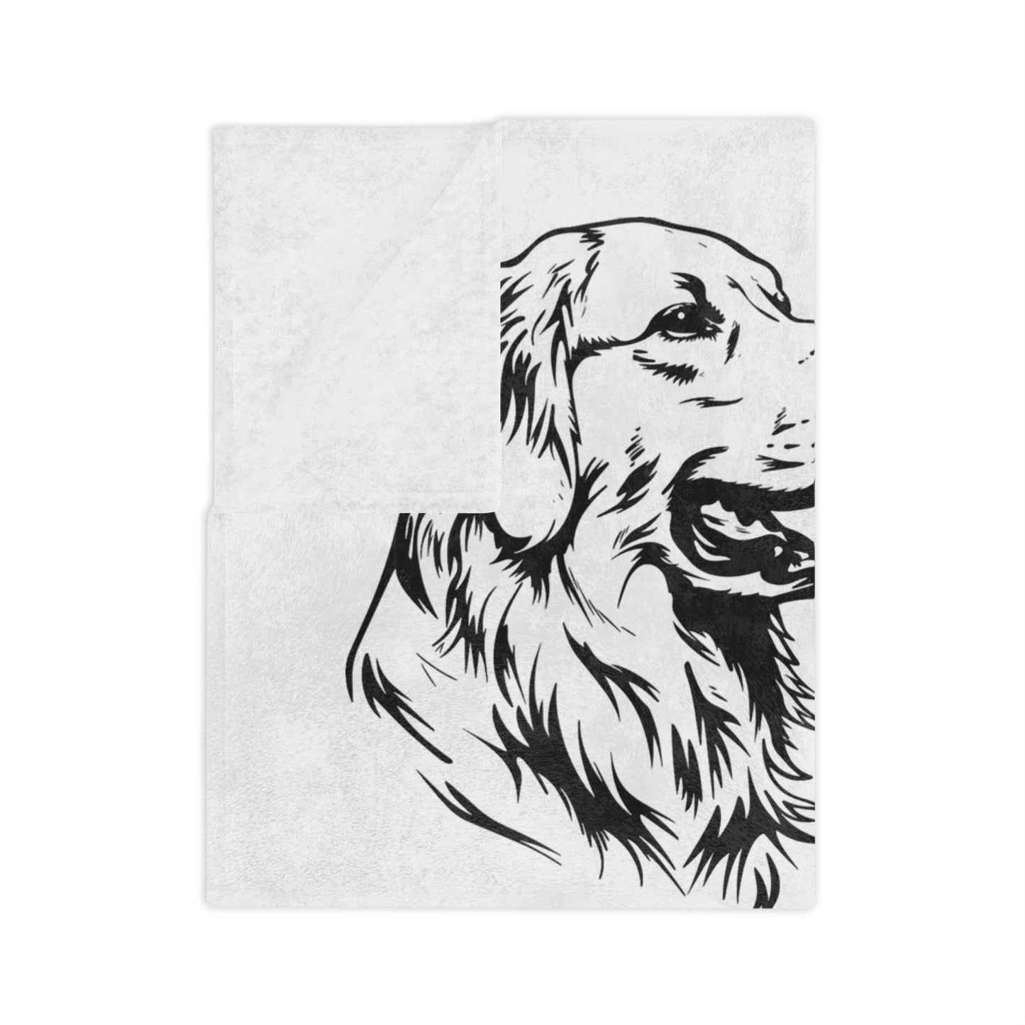 For The Love Of Gold Velveteen Microfiber Blanket