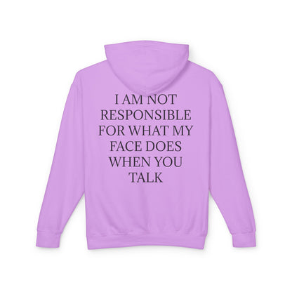 When You Talk Unisex Lightweight Hoodie