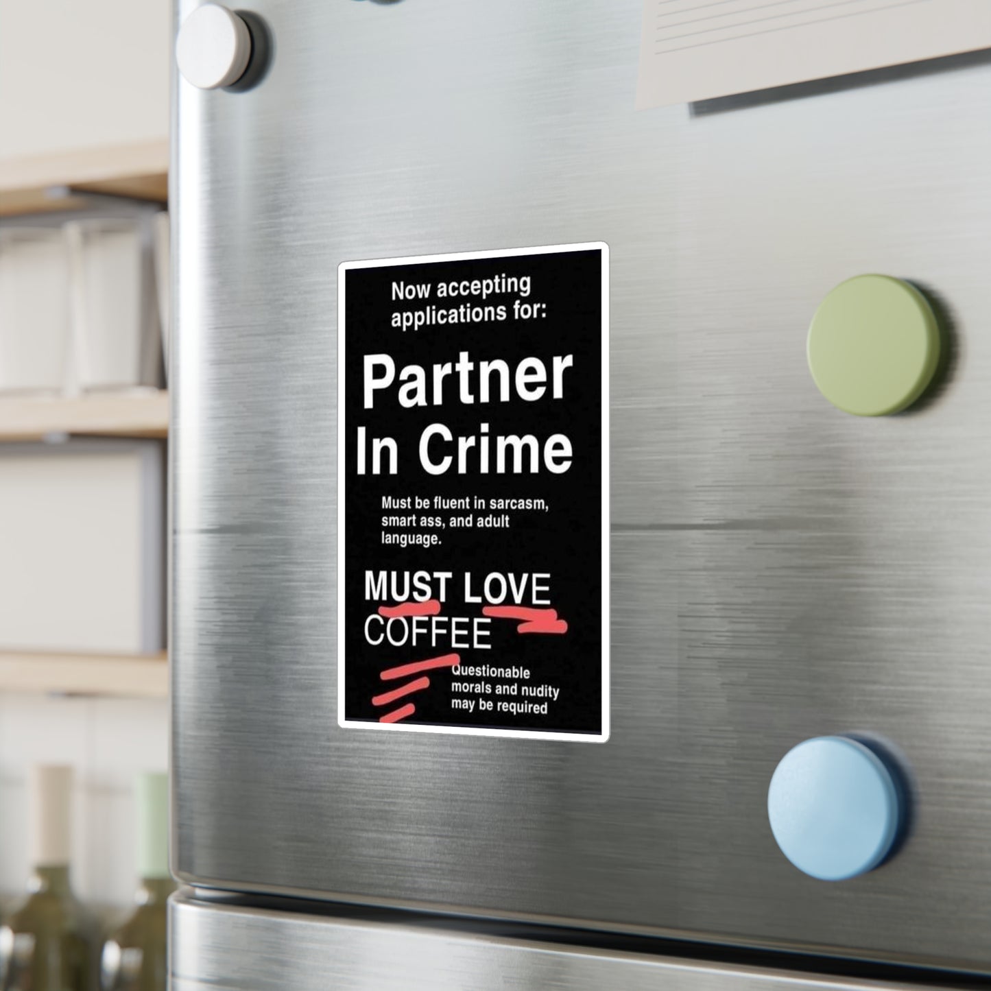 Partner In Crime Vinyl Decal