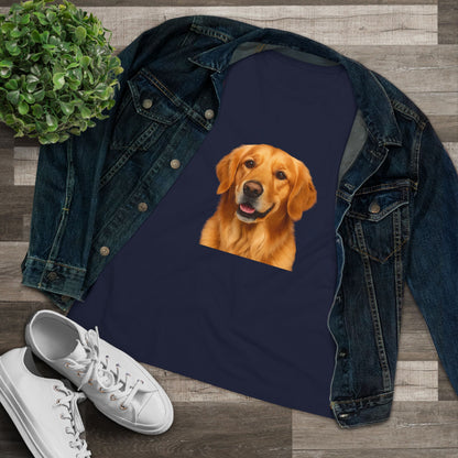 Golden Head Women's Short Sleeve Crewneck Tee