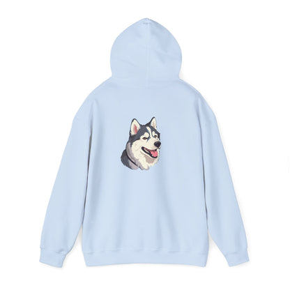 Malamute Head Unisex Hoodie
