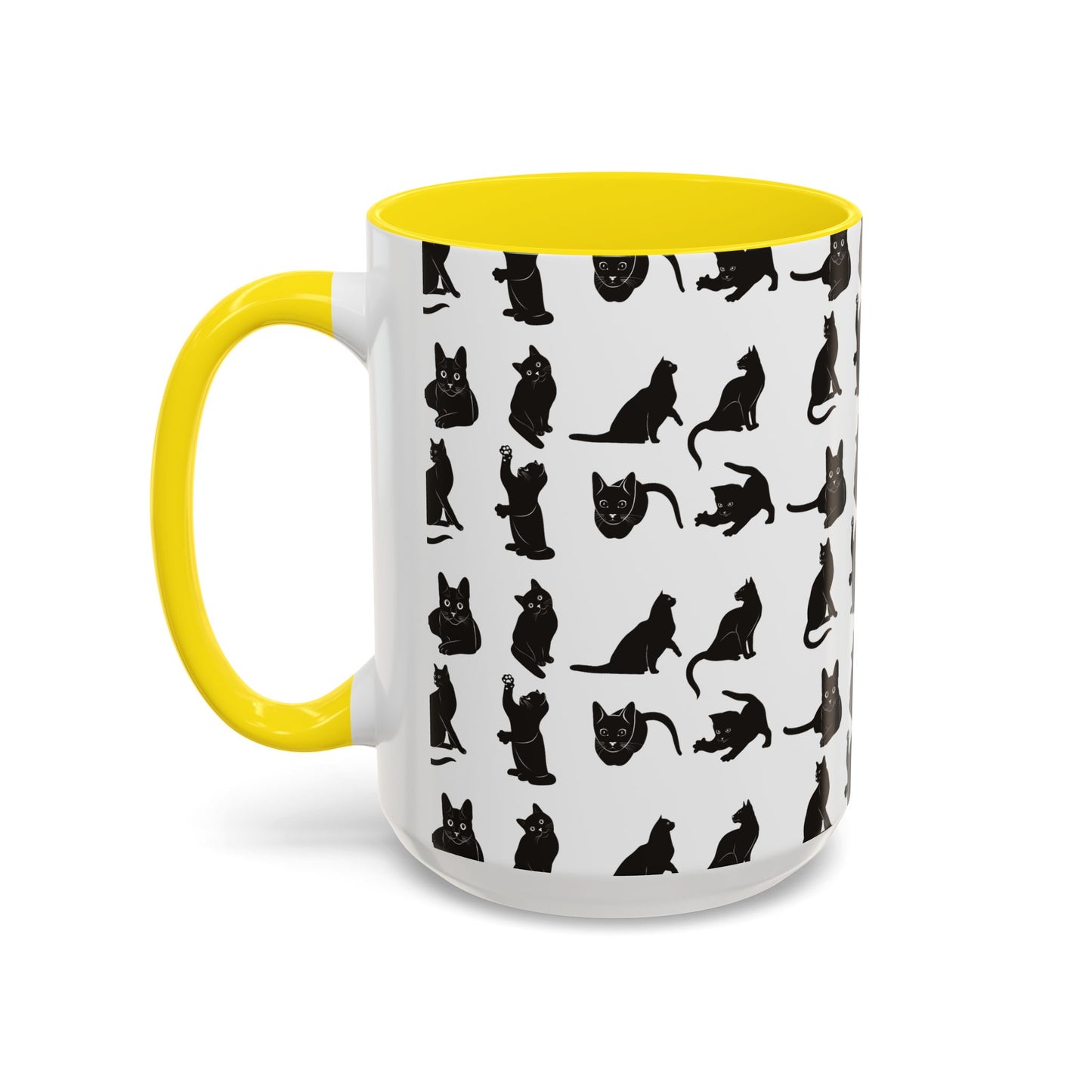 Cats 2-Tone Coffee Mug