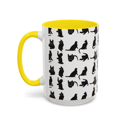Cats 2-Tone Coffee Mug