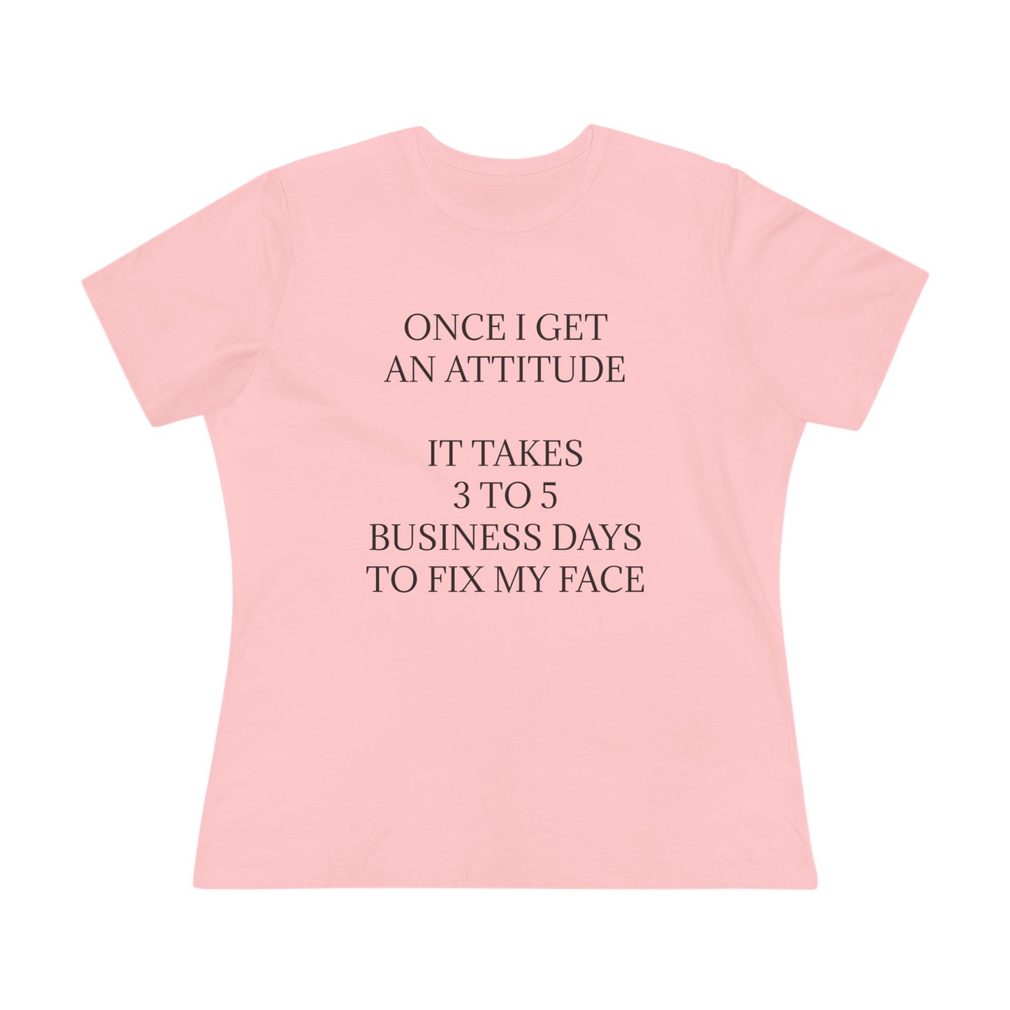 Fix My Face Women's Short Sleeve Crewneck Tee