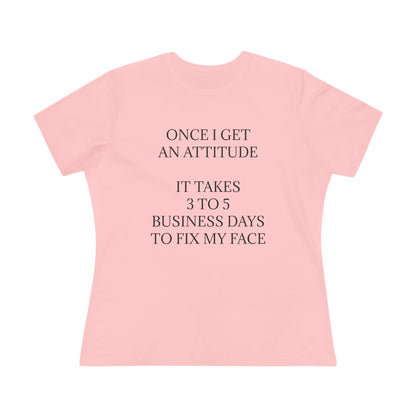 Fix My Face Women's Short Sleeve Crewneck Tee