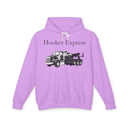 H**ker Express Heavy Tow Truck Unisex Lightweight Hoodie
