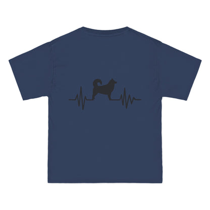 My Heart Beats For Malamutes Men's Short-Sleeve Crewneck Tee