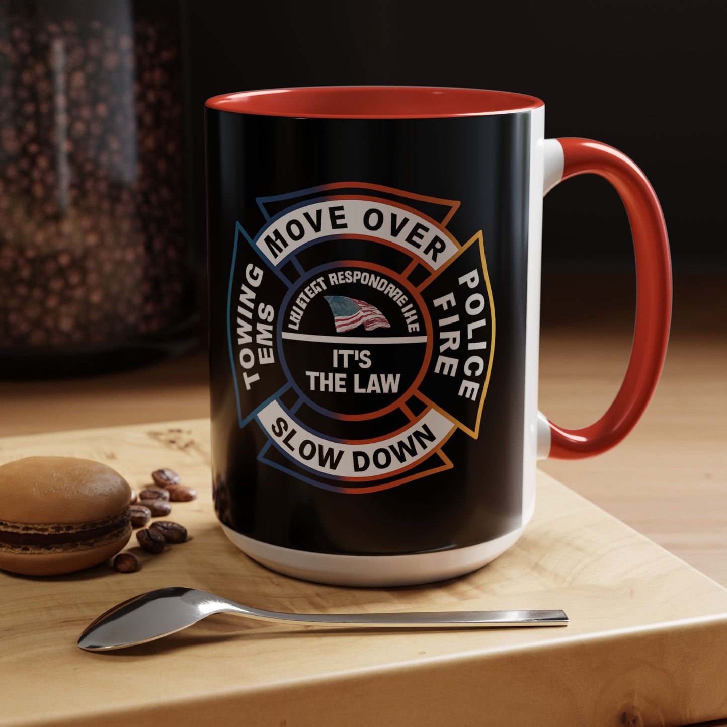 Let First Responders Live 2-Tone Coffee Mug