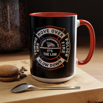 Let First Responders Live 2-Tone Coffee Mug