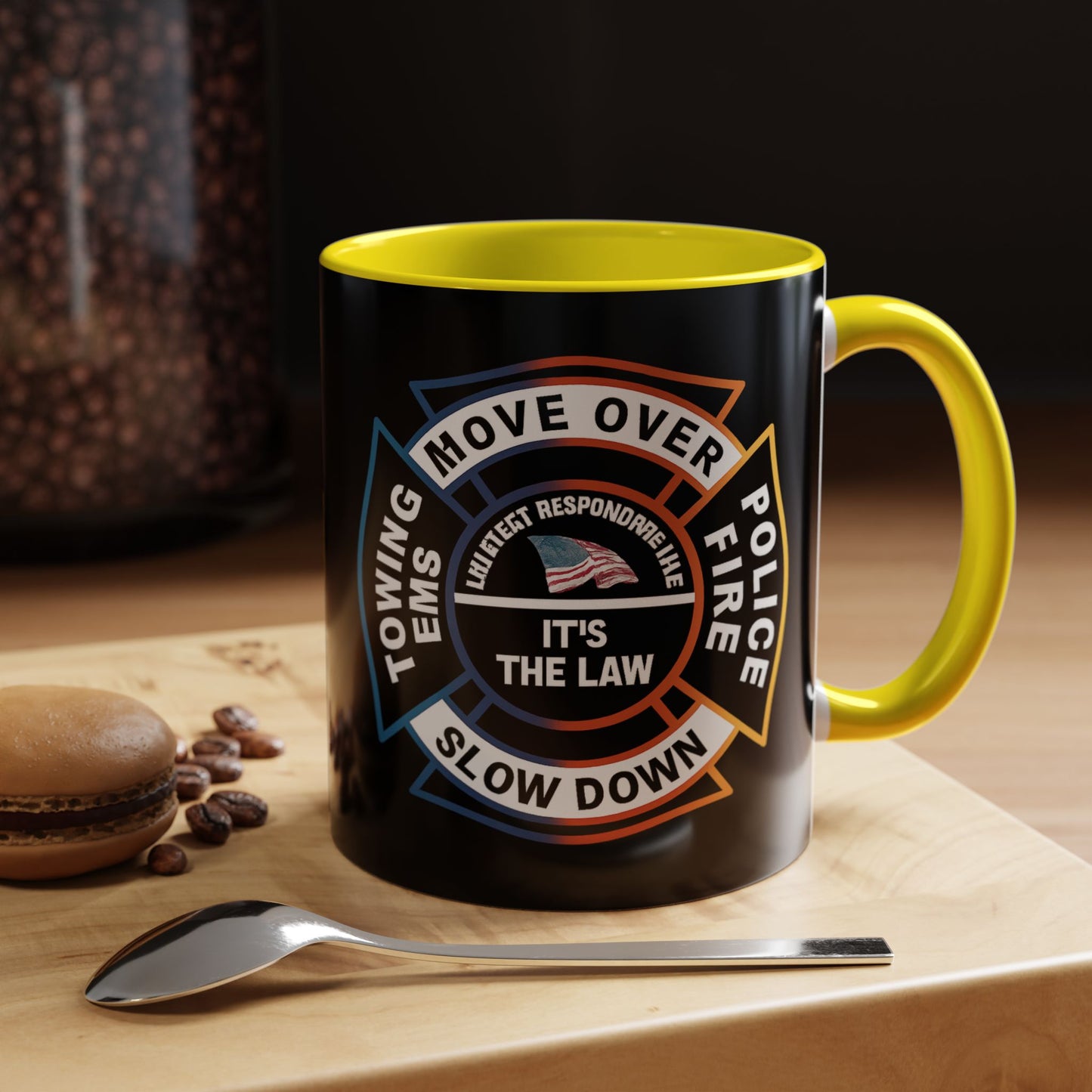 Let First Responders Live 2-Tone Coffee Mug