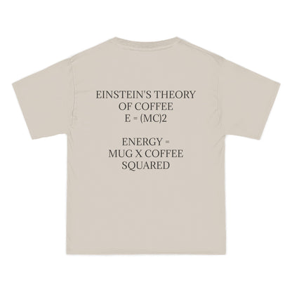 Einstein's Theory Of Coffee Men's Short-Sleeve Crewneck Tee