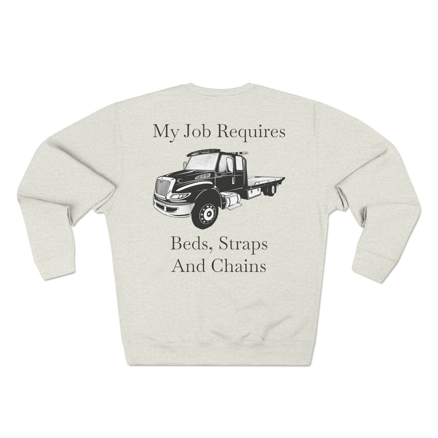 Beds, Straps, And Chains Unisex Crewneck Sweatshirt
