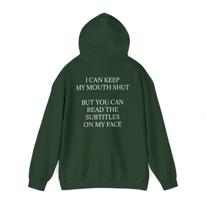 Subtitles Unisex Hoodie
