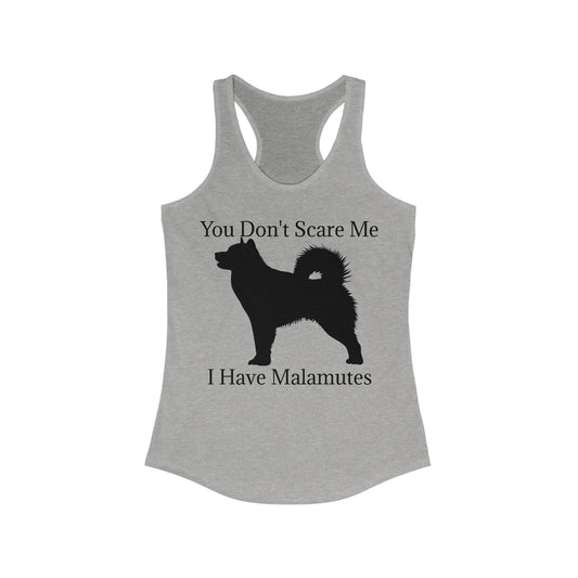 You Don't Scare Me Women's Racerback Tank