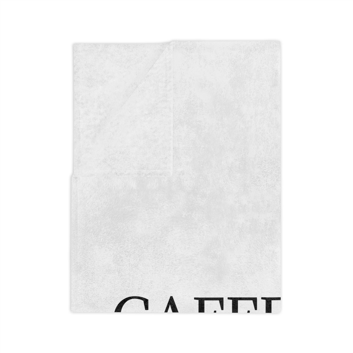 Socially Acceptable Velveteen Microfiber Blanket