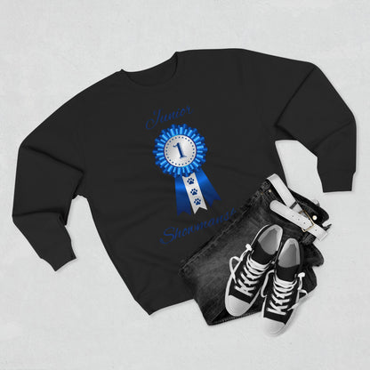 Junior Showmanship Unisex Crewneck Sweatshirt