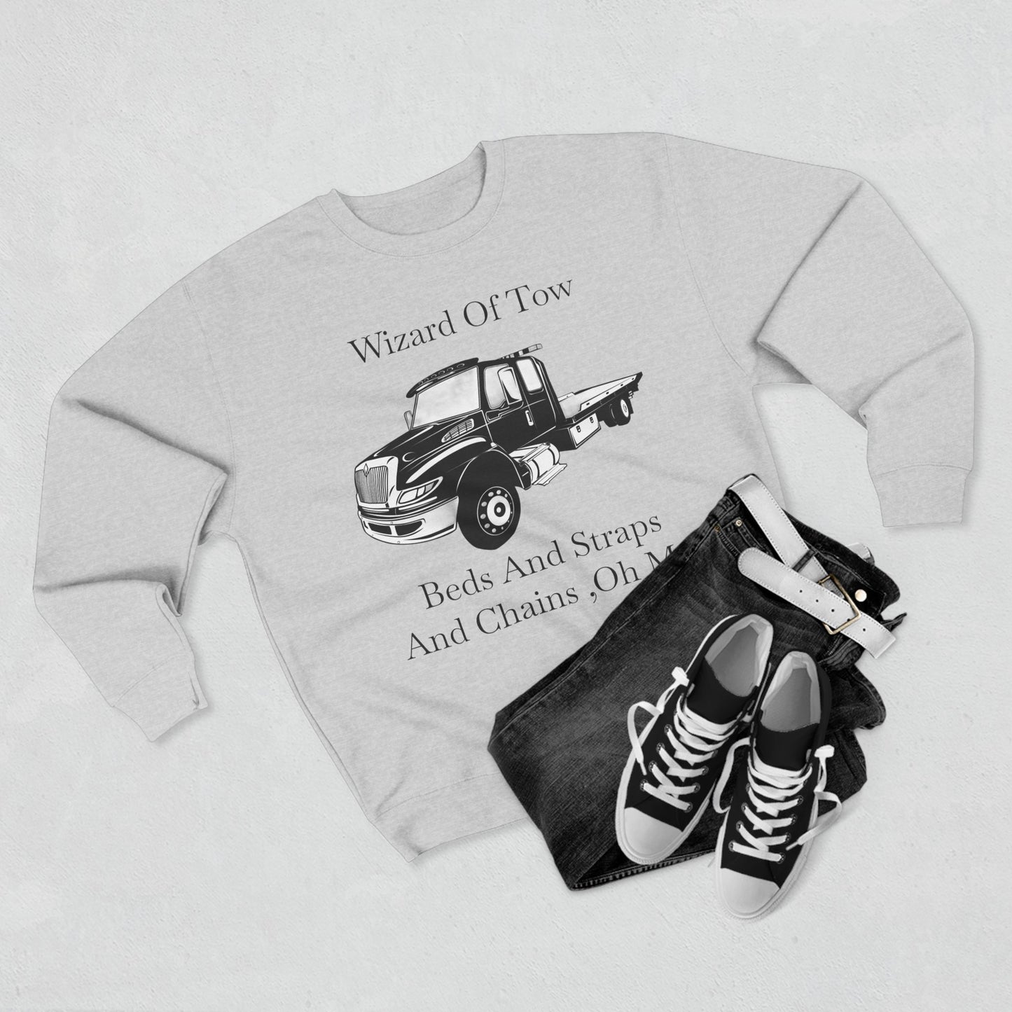 Wizard Of Tow Unisex Crewneck Sweatshirt