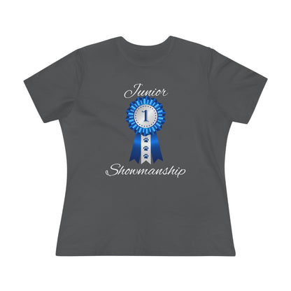 Junior Showmanship Women's Short Sleeve Crewneck Tee