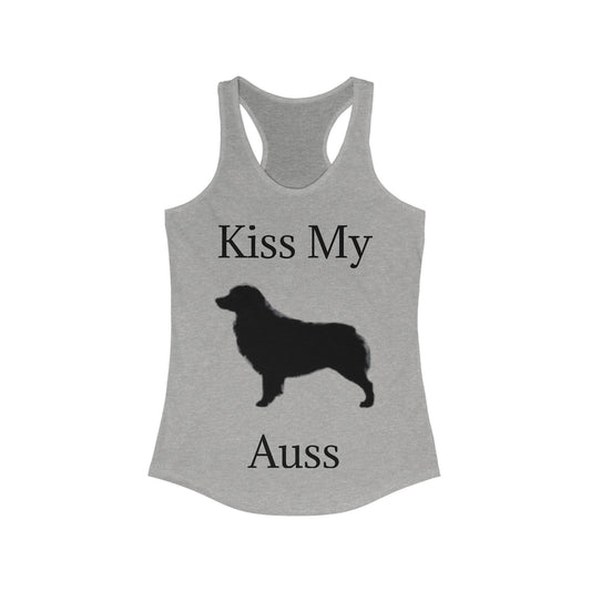 Kiss My Auss Women's Racerback Tank