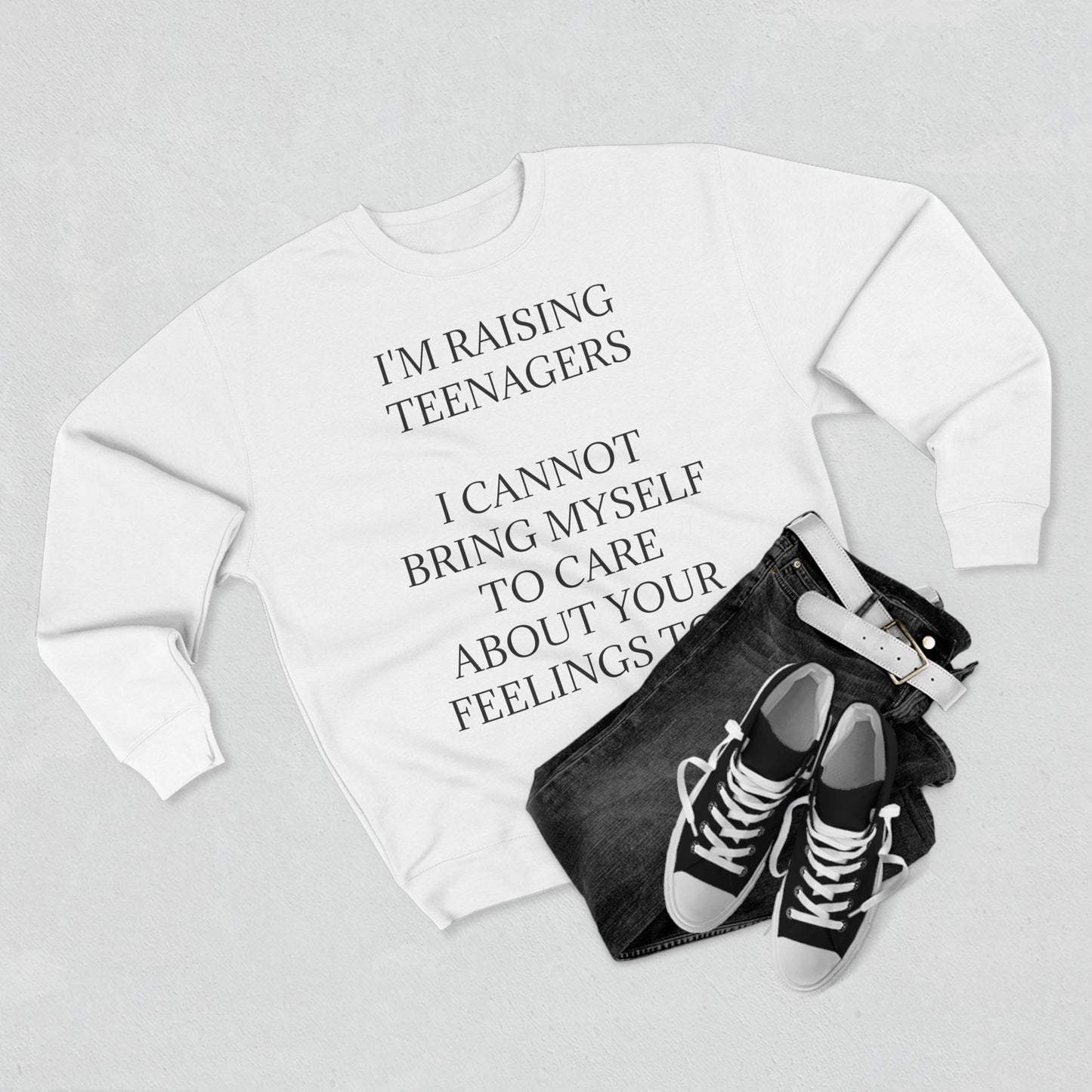 Raising Teenagers Unisex Crewneck Sweatshirt