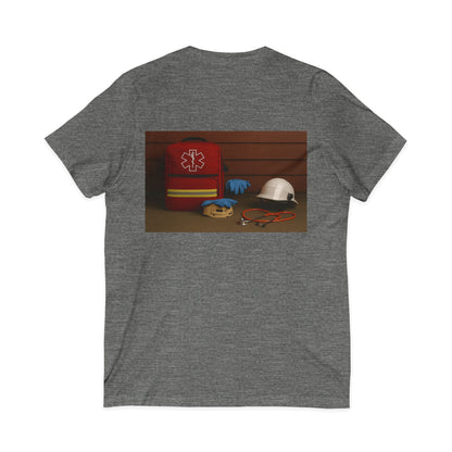 EMS Appreciation Unisex Short Sleeve V-Neck Tee