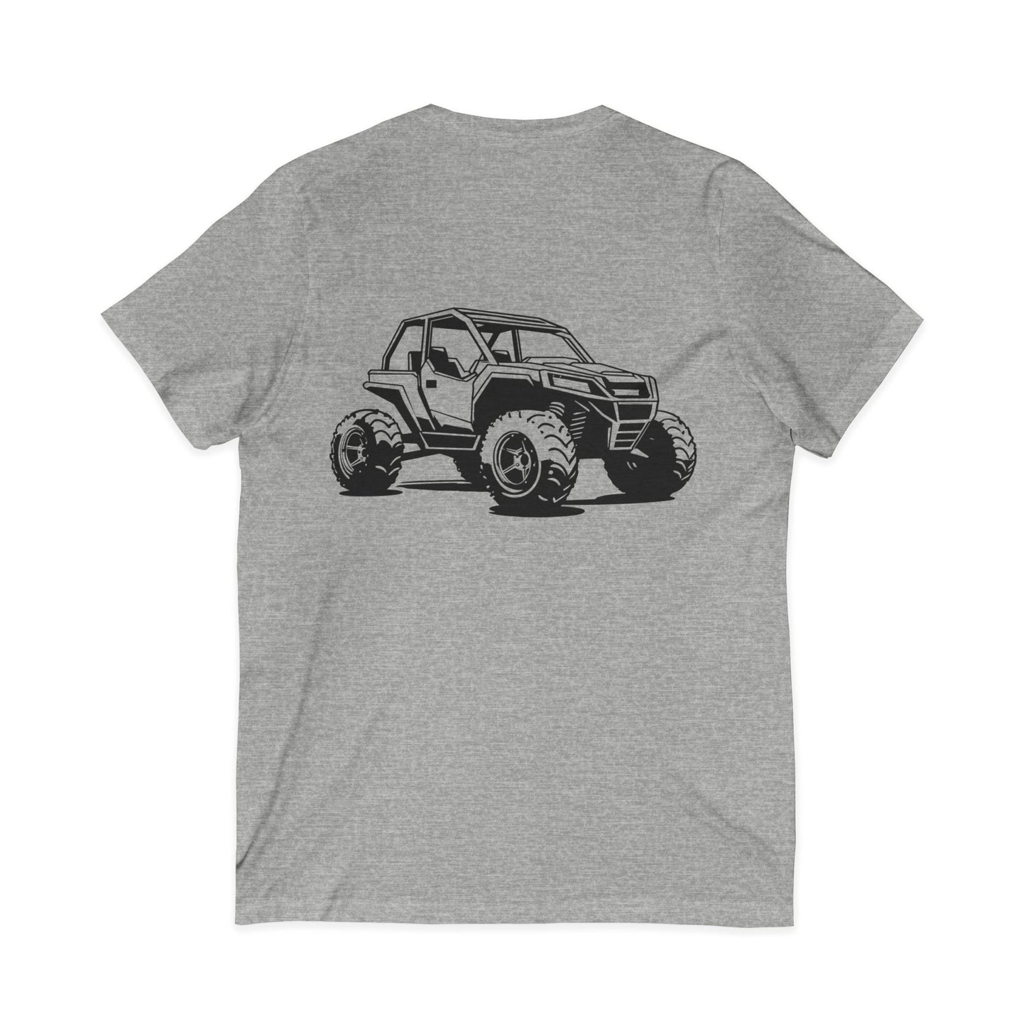 Off The Beaten Path Side By Side Unisex Short Sleeve V-Neck Tee