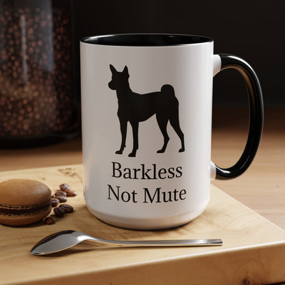 Barkless Not Mute 2-Tone Coffee Mug