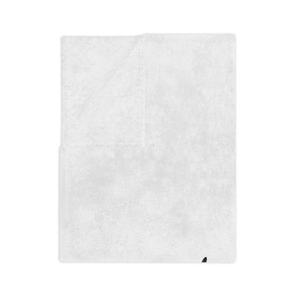 My Heart Beats For Basset Hounds Velveteen Microfiber Blanket