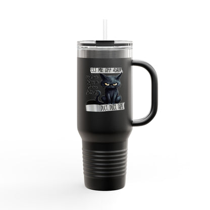 Duct, Duct, Tape Insulated Travel Mug