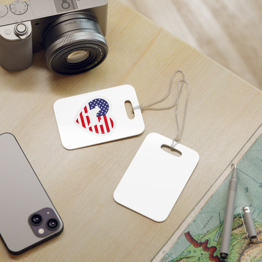 Malamute Flag Luggage Tag