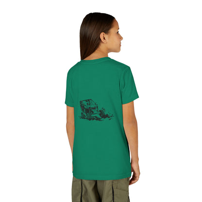 Slingin' Mud Side By Side Youth Unisex Short Sleeve Crewneck Tee