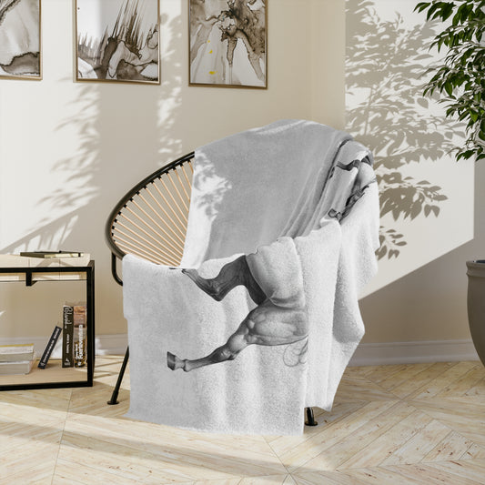 Fancy Pants Velveteen Microfiber Blanket