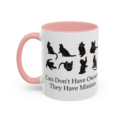 Cat Minions 2-Tone Coffee Mug