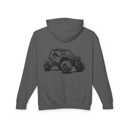 Off The Beaten Path Side By Side Unisex Lightweight Hoodie