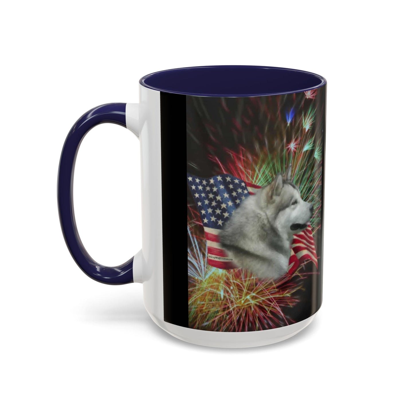 American Malamute 2-Tone Coffee Mug