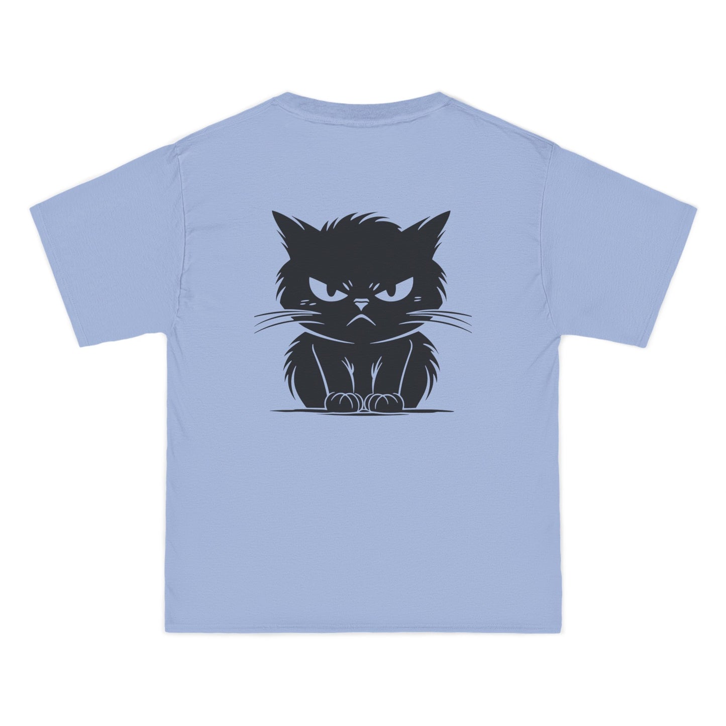 Angry Cat Men's Short-Sleeve Crewneck Tee
