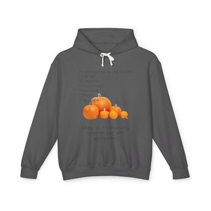 Fall In The South Unisex Lightweight Hoodie