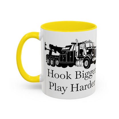 Hook Bigger 2-Tone Coffee Mug