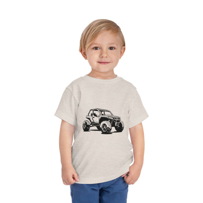 Off The Beaten Path Side By Side Toddler Unisex Short Sleeve Crewneck Tee