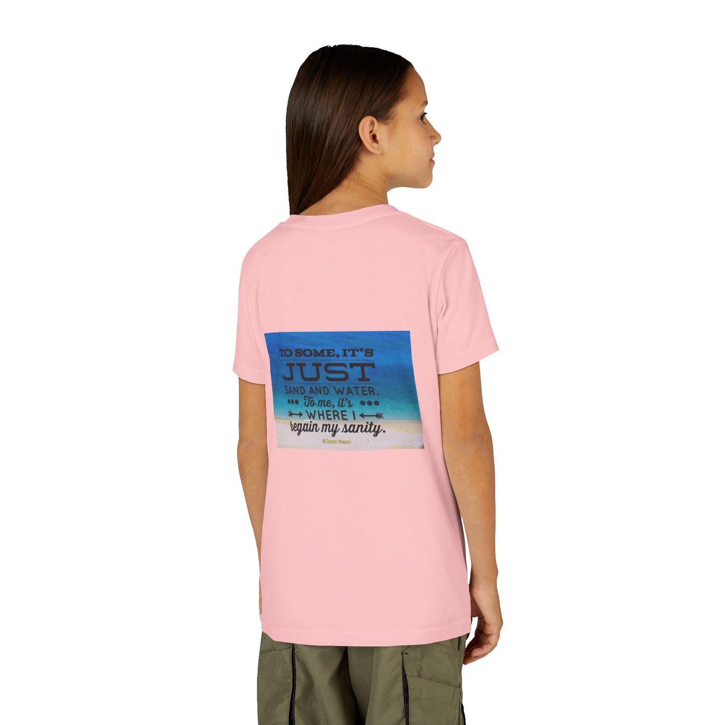 Dr. Beach Youth Unisex Short Sleeve Crewneck Tee