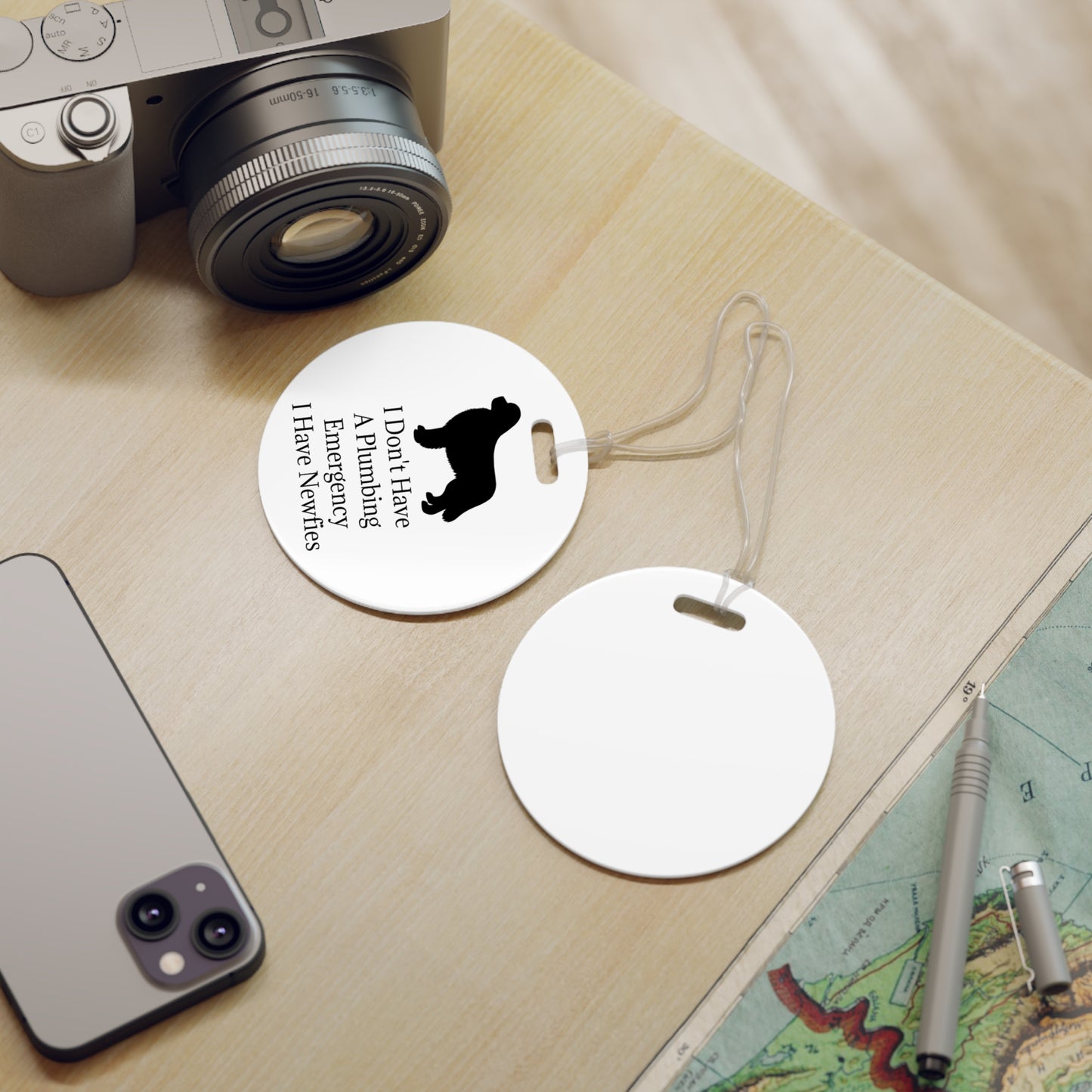 Plumbing Emergency Luggage Tag