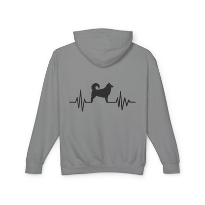 My Heart Beats For Malamutes Unisex Lightweight Hoodie