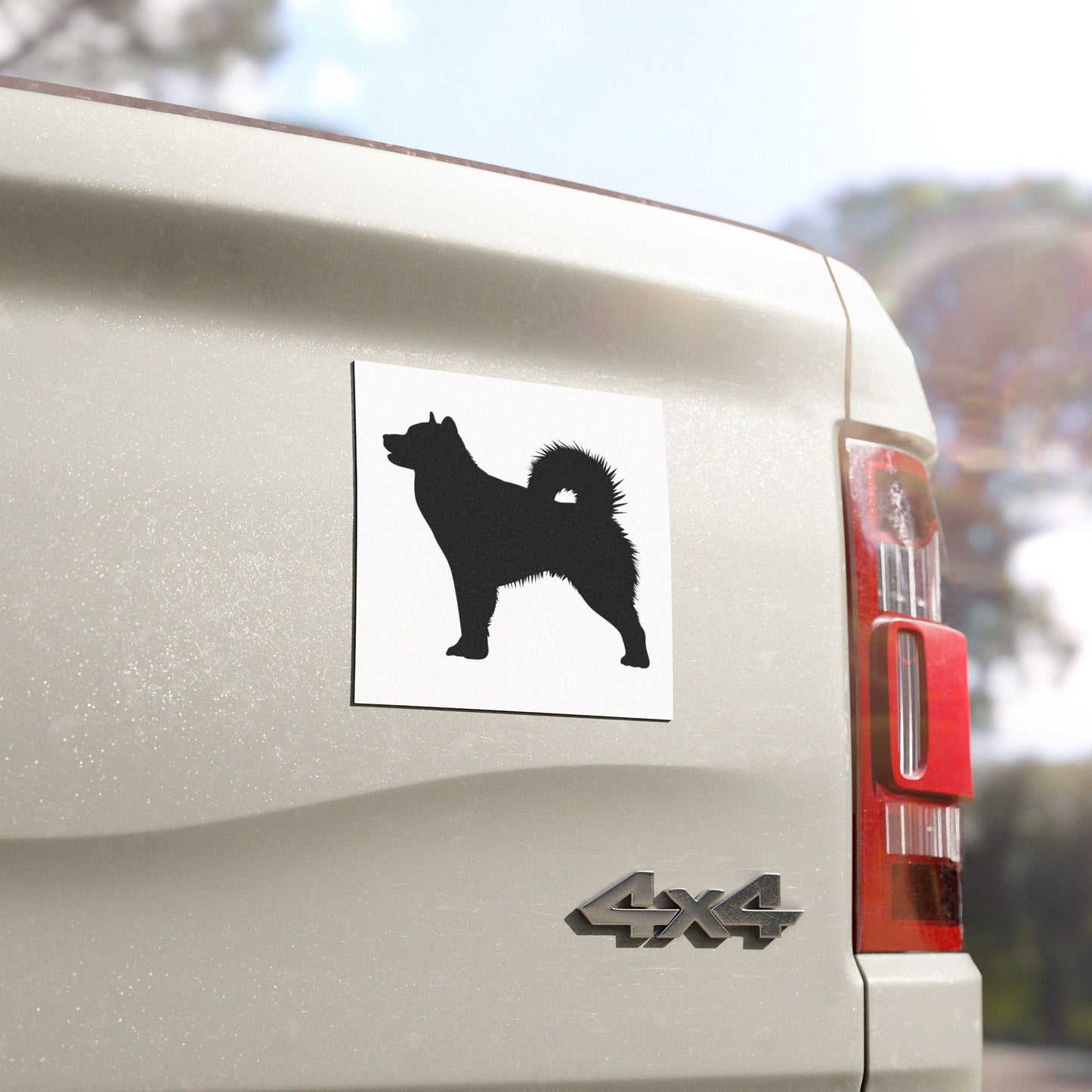 Malamute Silhouette Indoor/Outdoor Magnet