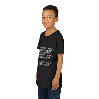 No Filter Youth Unisex Short Sleeve Crewneck Tee