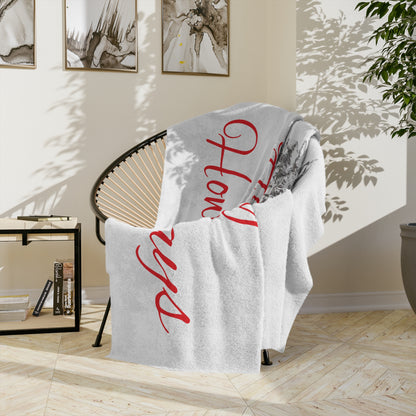 Happy Howl-idays Velveteen Microfiber Blanket