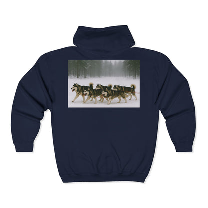 Mush On Unisex Full Zip Hoodie