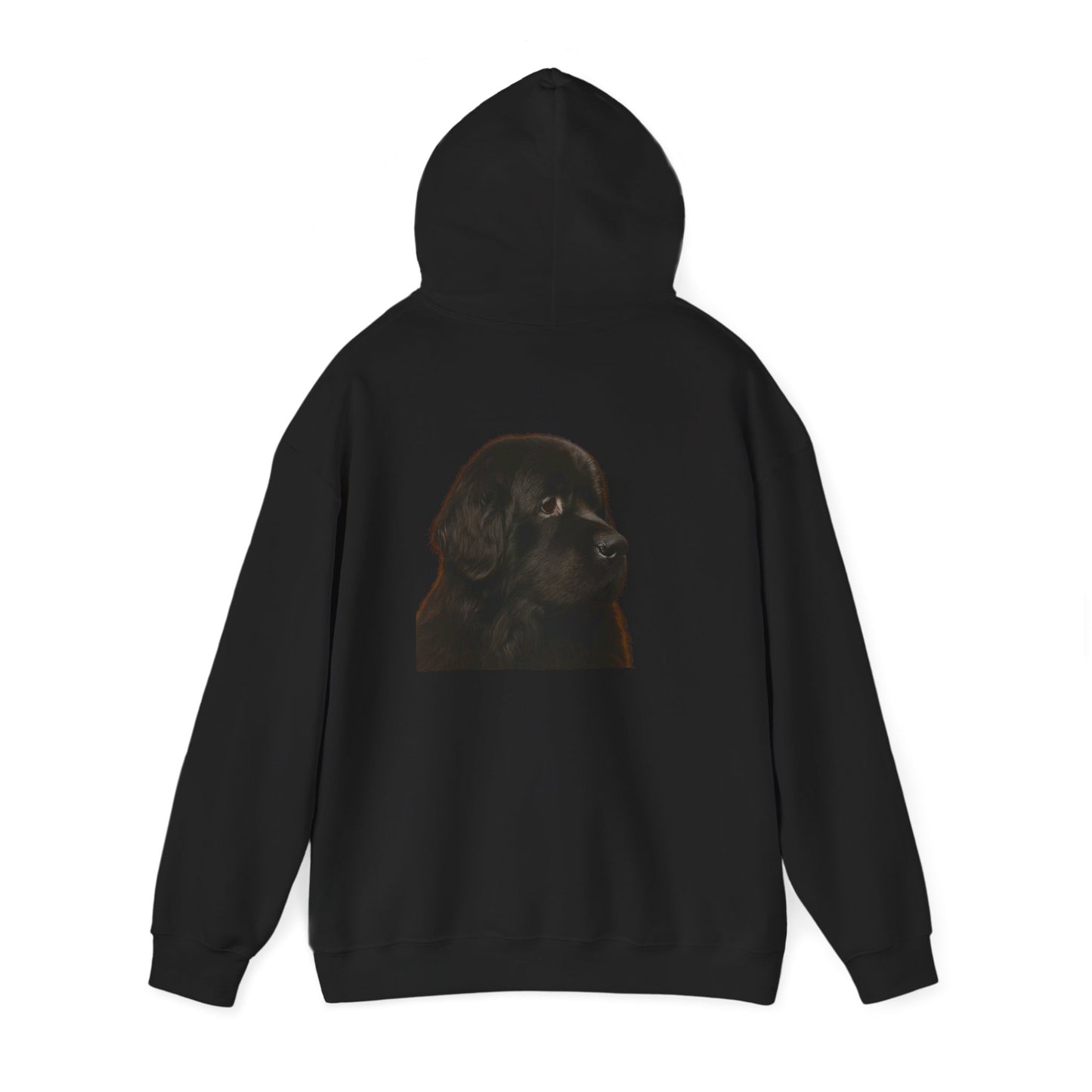 Newfie Head Unisex Hoodie