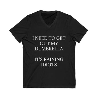 Dumbrella Unisex Short Sleeve V-Neck Tee
